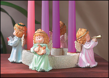 Choir of Angels Advent Wreath