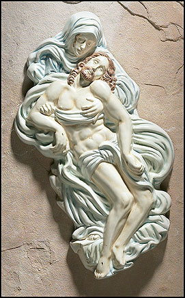 Pieta Wall Plaque