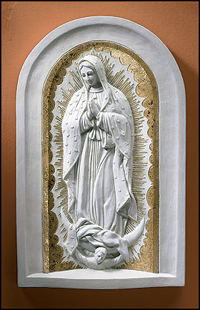 Our Lady of Guadalupe Plaque