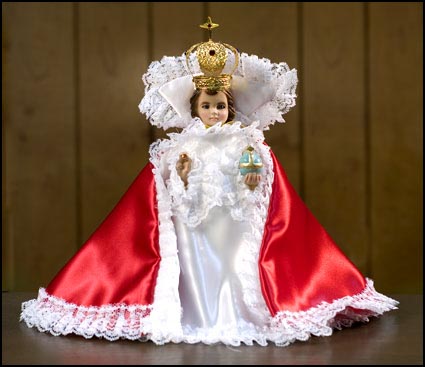 Satin Vestment <BR>for Infant of Prague