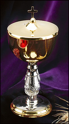 Ciborium with Cross Top