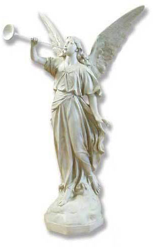 Angels Trumpet-Right 64" Statue