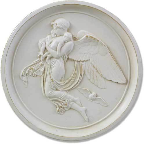 Angel Roundel-Night plaque