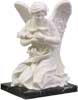  BERNINI ANGEL-LEFT 10.0"H STATUE