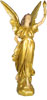 ANGEL OF LIGHT/LEFT-GOLD LEAF 45.0"H 
              STATUE