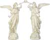 ANGEL TRUMPET SET- 64" STATUE
