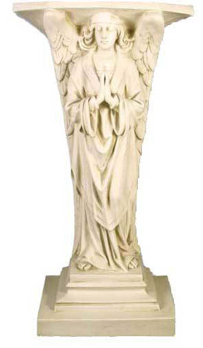 Devotion Angel Prayer Ped 38" Pedestal