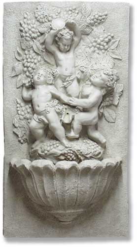 Bacchanale D'Enfants Fountain Plaque