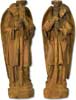 MAJESTIC ANGEL GUARD SET 27" Statue