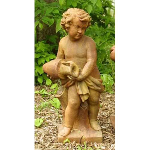 Water Pourer Cherub 38 Statues