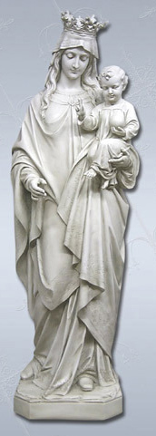 Blessed Virgin Mary & Child 65" Statue