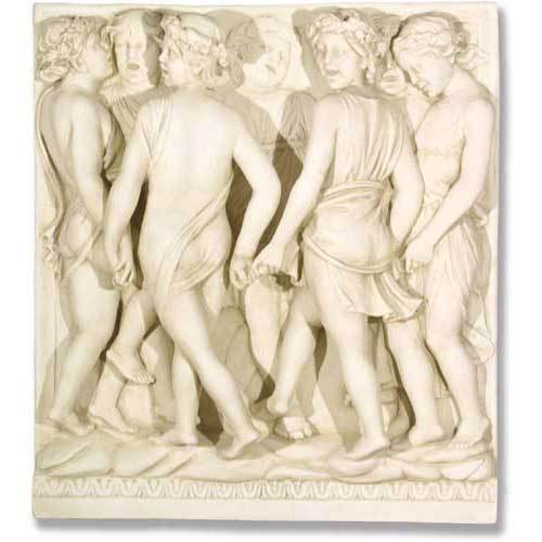 Cantoria Frieze/Dancing 42 Plaque