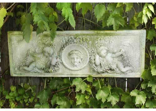 Cherub Victorian Plaque