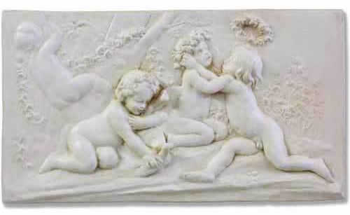 Cherubs Of Springtime Plaque