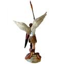 Saint Michael With Sword Fire 38" Statue