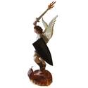 Saint Michael With Sword Fire 38" Statue