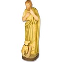Shepherd 
          with Dog 41" H Nativity 1 Statue
