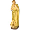 Shepherd 
          with Dog 41" H Nativity 1 Statue