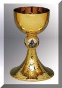 Hand-hammered Chalice