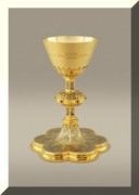 Neo-Gothic Chalice and Paten